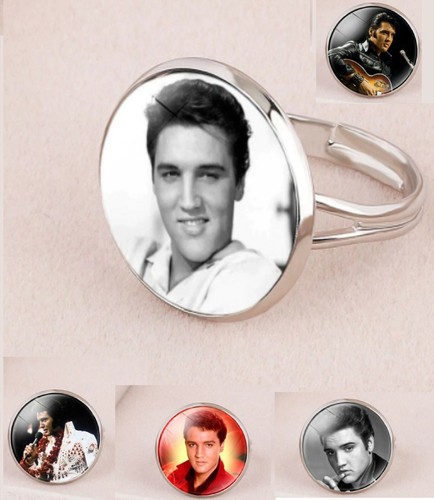 Elvis presley 16mm dia - elvis, ring