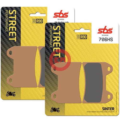 Sbs 706hs kit brake pads - sbs,