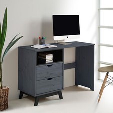 Scandian Desk Distressed Grey