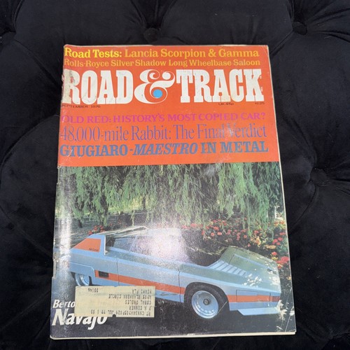 Road track magazine - track,