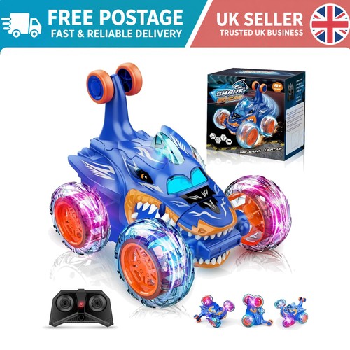 Glow flip shark rc monster - flip,