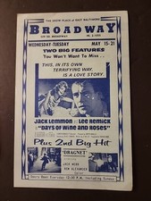 1962 Jack LEMMON DAYS OF WINE