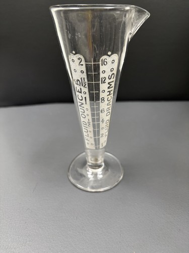 Vintage glass apothecary - glass,