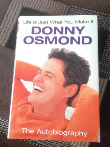 Signed donny osmond life - donny,