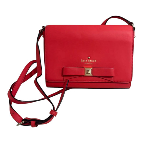 Kate spade red leather - spade,