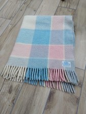 Otterburn Mill - Pure New Wool Pram Rug - Classic Design- Vintage Item