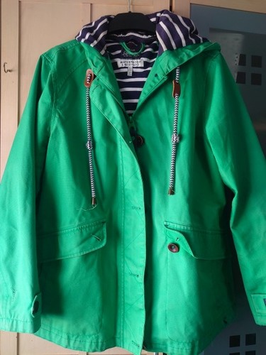 Joules hooded jacket - size, 12