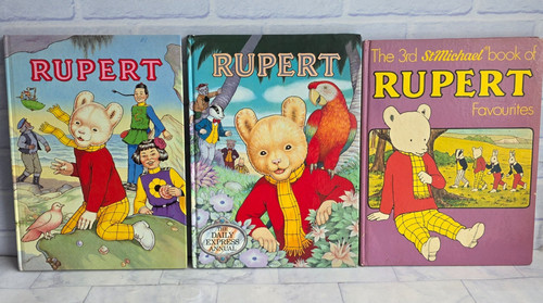 Vintage rupert bear annual - rupert,
