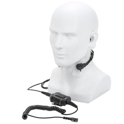 Throat mic tactical earpiece - tactical,