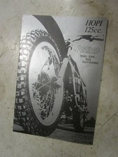 NOS ASPES HOPI 125CC SALES BROCHURE MOTOCROSS ENDURO