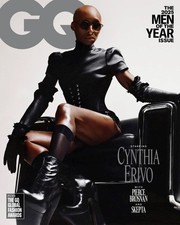 British GQ Magazine (UK) December 2025 - Men Of The Year - Cynthia Erivo Cover