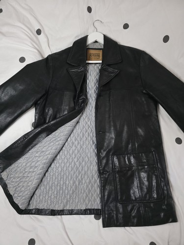 Redskins vintage black leather - redskins,
