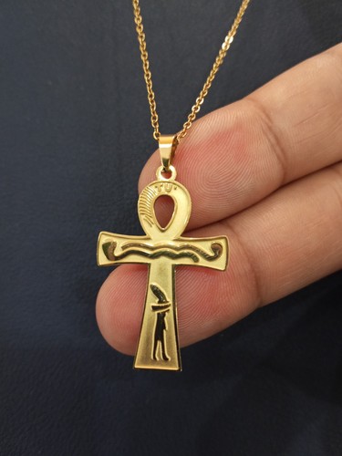 Ankh pendant stainless - pendant,