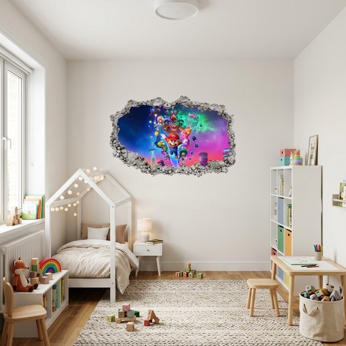 The super mario wall - the, 3d