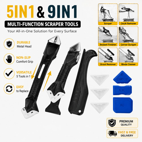 Caulk remover tool - in, 1