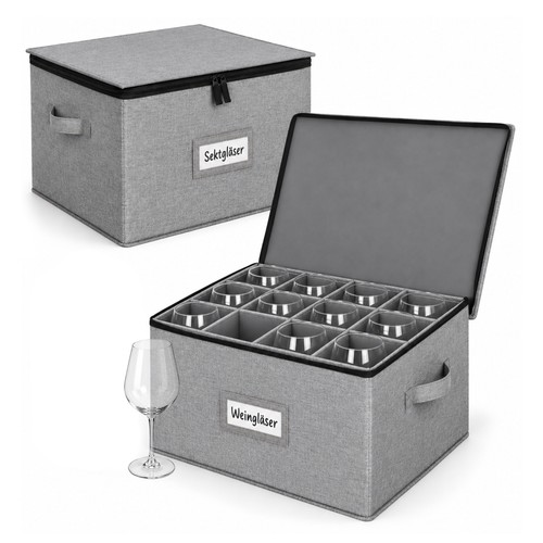 Crockery storage box glasses - storage,
