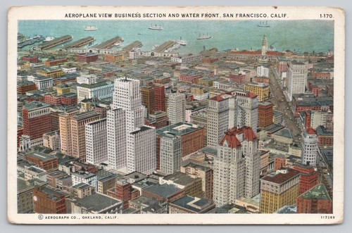 Vintage san francisco - vintage, aerial