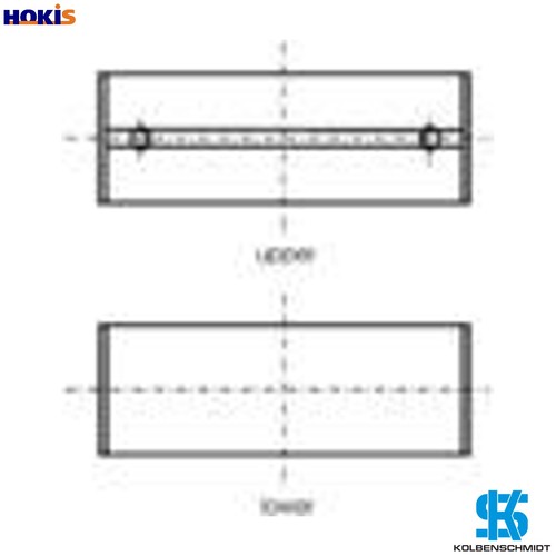 Crankshaft bearing set - crankshaft,