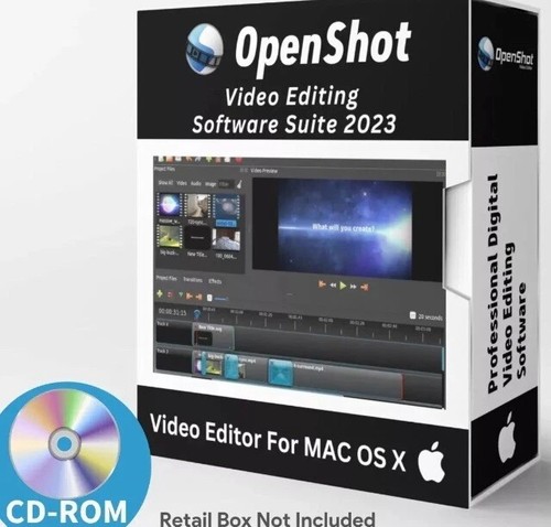 Openshot video editor - video, 2024