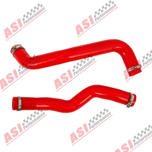 Red silicone radiator hose - silicone,