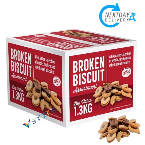 Broken biscuit assortment - broken,