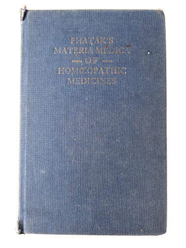 Phatak materia medica - materia, of