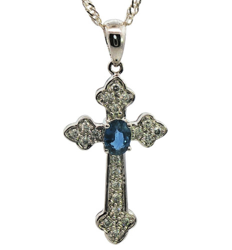 14ct white gold diamond - 14ct,