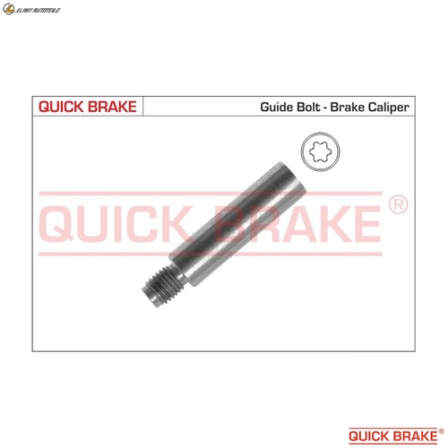 Guide bolt brake caliper 11201 - guide,