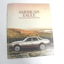 1979 AMC AMERICAN MOTORS CORP THE BEAUTY OF FOUR WHEEL DRIVE SALES BROCHURE