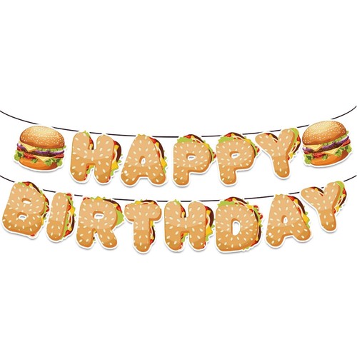 Burger banner fast food - burger,