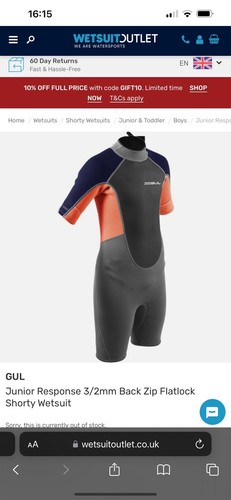 Gul size junior - , jm