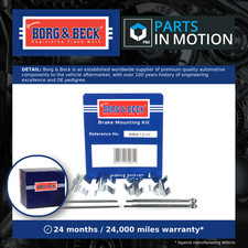 Brake Pad Fitting Kit fits TAXI TX 2.7D Front 97 to 02 TD27 B&B Quality New