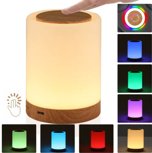 Rgb touch bedside lamp - touch, usb