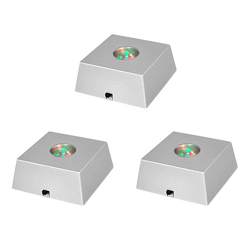Led stone display base - 3x,