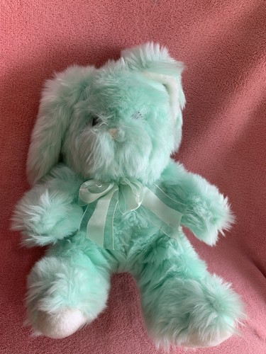 Superdrug green fluffy bunny - green,