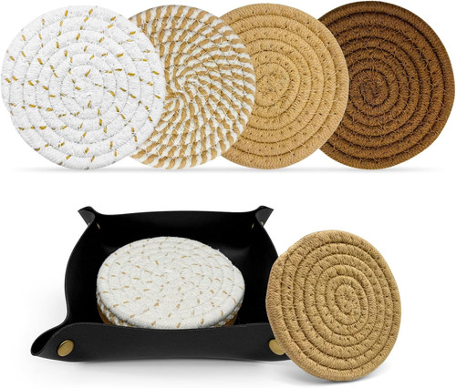 Coasters set boho - coasters,