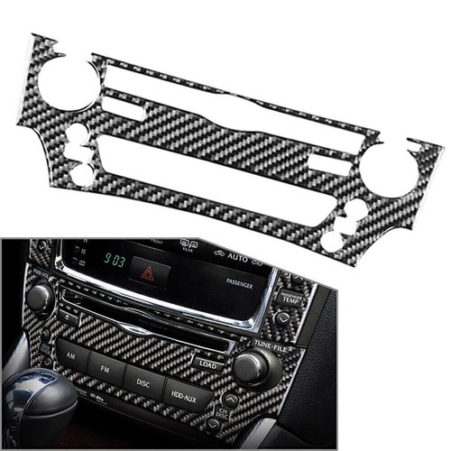 Carbon fiber console panel - carbon, cd