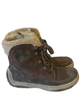 Marco Tozzi Brown Suede Wool Lined Ladies Women’s Winter Boots Uk 6 Eu 39