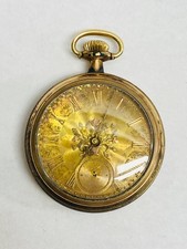 Antique face 18k gold floral - antique,