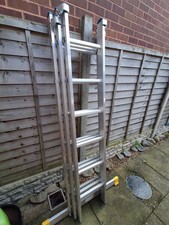 Werner Triple Box Section Aluminium Ladder 1.89m