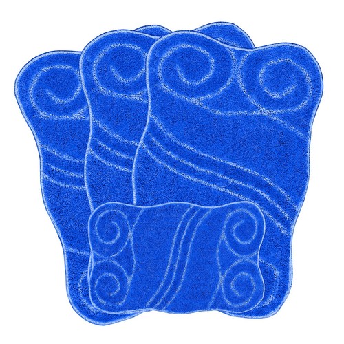 Washable romany rugs set - set, 4