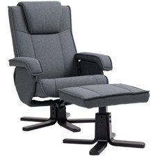 HOMCOM Rocker Swivel Recliner