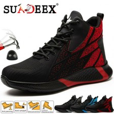 Safety Trainers Boots Work Shoes Steel Toe Cap lightweight Men Indestructible