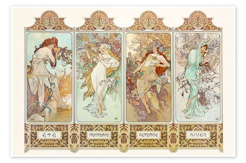 The four seasons alfons - alfons, mucha