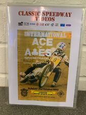 Ace of Aces Grasstrack 1993, Speedway video 2 dvd