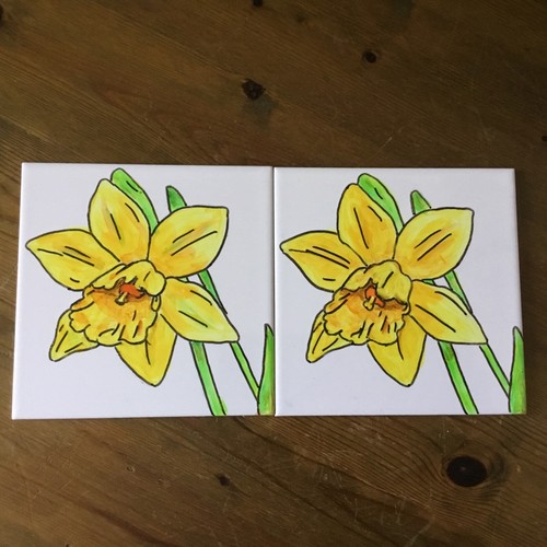 Set daffodil flower - of, 2