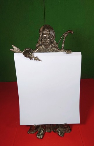 Antique cast iron blackamoor - antique,
