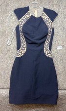 Terani Couture Dress Dark Navy