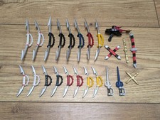 Bundle Lot Bandai WEAPONS for Power Rangers Figures - most Ninja Storm