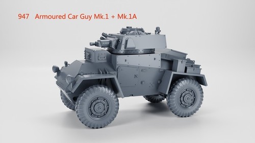 Printed armoured car - printed,